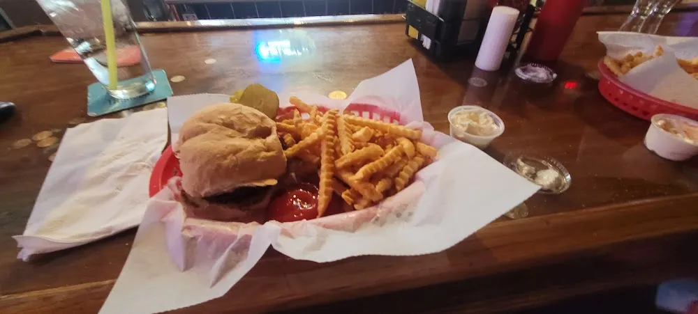 Burger and Fries